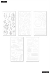 Mambi Happy Planner tarrat Everyday Florals