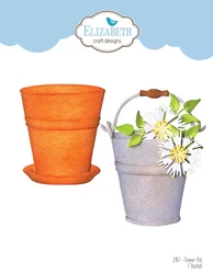 Elizabeth Craft Designs stanssi Flower Pot / Bucket
