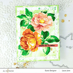Altenew Bountiful Bouquet -leimasinsetti