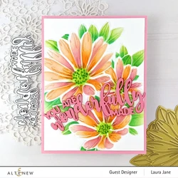 Altenew Vibrant Florals -sapluunasetti
