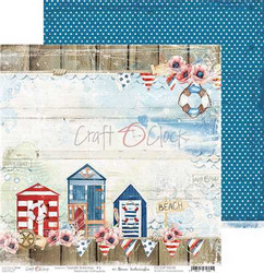 Craft O'clock skräppipaperi Seaside Greetings 05