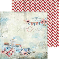Craft O'clock paperipakkaus Seaside Greetings, 6