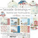 Craft O'clock paperipakkaus Seaside Greetings, 6