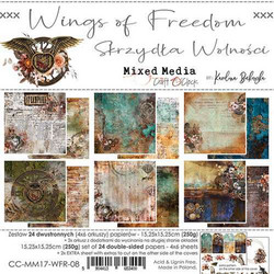 Craft O'clock paperipakkaus Wings of Freedom, 6