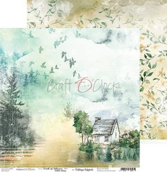 Craft O'clock skräppipaperi Trail of Silence 01