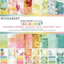 49 and Market paperipakkaus Spectrum Sherbet Classics, 12