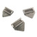 49 and Market Curators Essential Metal Index Clips -klipsit, Aged Silver