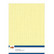 Card Deco kartonkipakkaus, A4, Yellow, 10 kpl