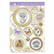 Hunkydory Forever Florals Lavender Luxury Topper -pakkaus, Be Beautiful, Be You