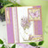 Hunkydory Forever Florals Lavender Luxury Topper -pakkaus, Made With Care
