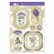 Hunkydory Forever Florals Lavender Luxury Topper -pakkaus, Relax & Unwind