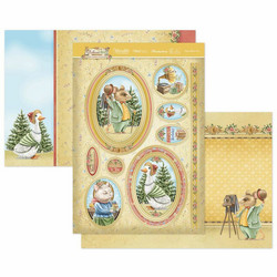 Hunkydory Woodland Story Luxury Topper -pakkaus, Hats Off To You