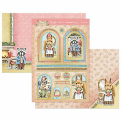 Hunkydory Woodland Story Luxury Topper -pakkaus, Nuts About You