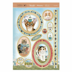 Hunkydory Curious Cats Luxury Topper -pakkaus, I Love Mew