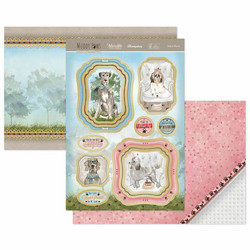 Hunkydory Muddy Paws Luxury Topper -pakkaus, Time To Paw-ty