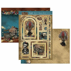 Hunkydory Clockwork Emporium Luxury Topper -pakkaus, Enjoy The Journey