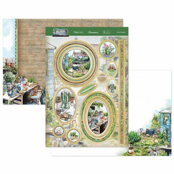 Hunkydory Picturesque Pastimes Luxury Topper -pakkaus, In The Garden
