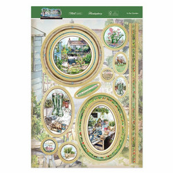 Hunkydory Picturesque Pastimes Luxury Topper -pakkaus, In The Garden