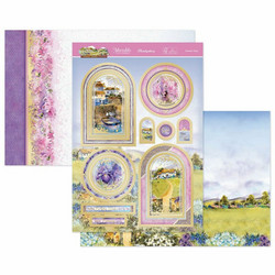 Hunkydory Watercolor Escapes Luxury Topper -pakkaus, Summer Days