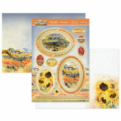 Hunkydory Watercolor Escapes Luxury Topper -pakkaus, Autumn Dreams