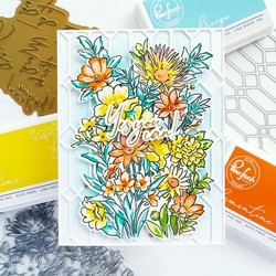 Pinkfresh Studio stanssi Botanical Bunch