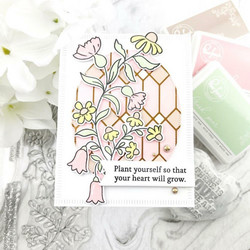 Pinkfresh Studio sapluunasetti Wildflower Slimline