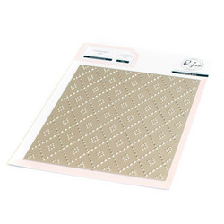 Pinkfresh Studio stanssi Stitched Diamonds Cover Plate