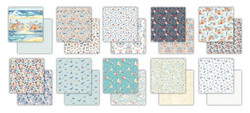 Craft Consortium Ocean Tale -paperipakkaus, 12