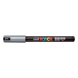 POSCA Ultra-Fine Paint Marker -kynä PC-1MR, hopea