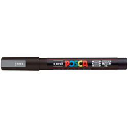 POSCA Fine Paint Marker -kynä PC-3M, hopea