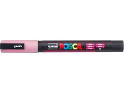 POSCA Fine Paint Marker -kynä PC-3ML, glitter pinkki