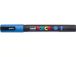 POSCA Fine Paint Marker -kynä PC-3ML, glitter sininen