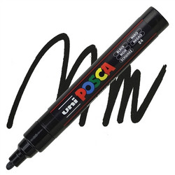 POSCA Medium Paint Marker -kynä PC-5M, musta