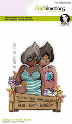 CraftEmotions leimasin Summer Sweethearts