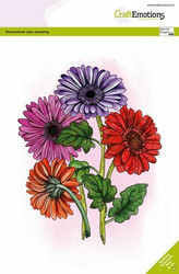 CraftEmotions leimasin Gerbera 2
