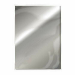 Tonic High Gloss Mirror Card -peilikartonki, sävy Chrome Silver, 5 arkkia