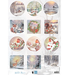 Marianne Design Winter's Mini -korttikuvat