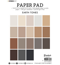 Studio Light Essentials -paperipakkaus Earth Tones, A5