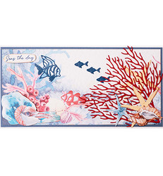 Studio Light Essentials Take Me To The Ocean stanssi Coral Fish