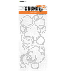 Studio Light stanssisetti Grunge Collection, Coffee Circles