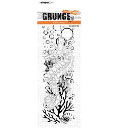Studio Light leimasin Grunge Collection, Seahorse