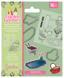 Crafter's Companion Garden Gnomes leimasin- ja stanssisetti Accessories