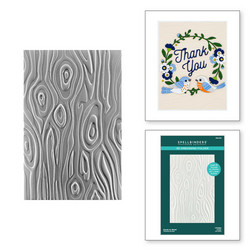 Spellbinders 3D kohokuviointikansio Knock on Wood
