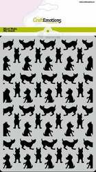 CraftEmotions sapluuna Odey & Friend, Dogs, A5