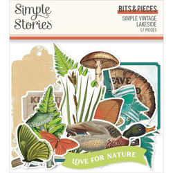 Simple Stories Simple Vintage Lakeside Bits & Pieces, leikekuvat