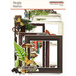 Simple Stories Simple Vintage Vintage Lakeside Chipboard Frames -kehykset