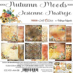 Craft O'clock paperipakkaus Autumn Moods, 6