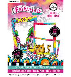 Studio Light Art By Marlene paperipakkaus Die Cut Paper Frames