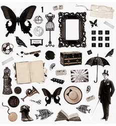 Studio Light paperipakkaus Vintage Treasures, 12