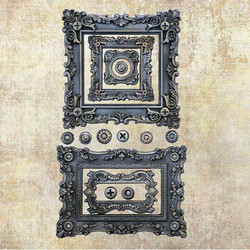 Prima Marketing Mould -muotti Baroque Frames
